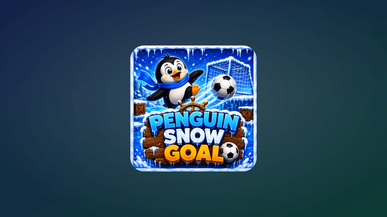 Penguin Snow Goal artwork
